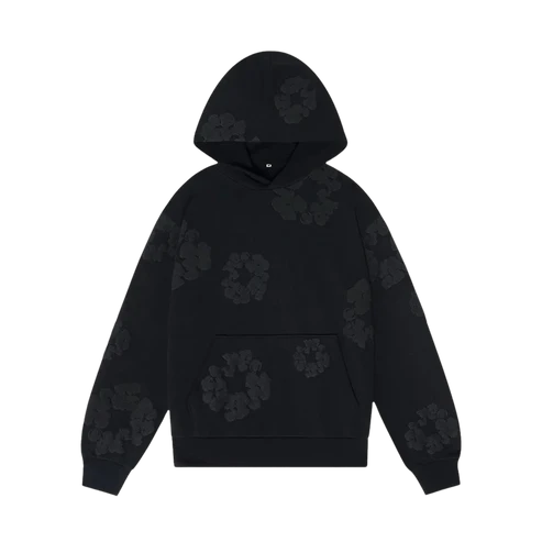 Denim tears hoodie black/black